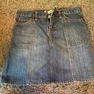 Gap denim mini